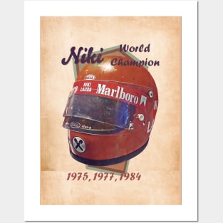 1975 Niki Lauda Posters and Art